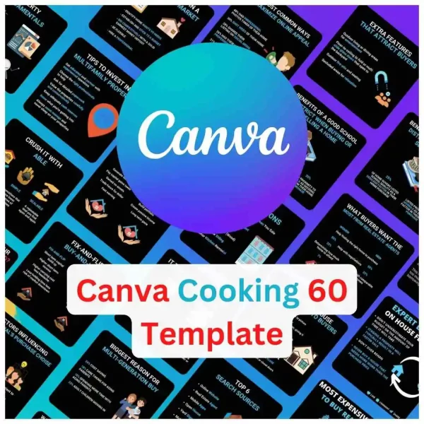 Canva Cooking 60 Template
